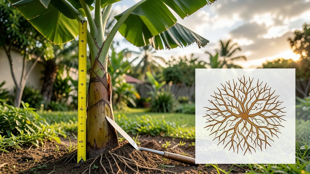 How Deep Are Banana Tree Roots: Spacing Rules for Healthy Growth