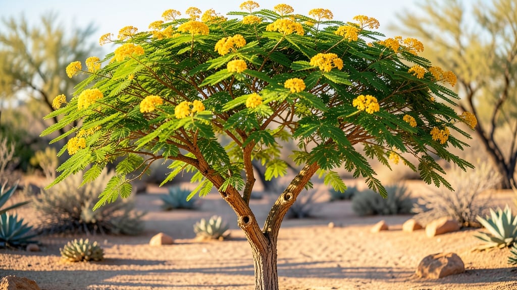 Palo Verde Tree Front Yard: Year-Round Focal Point With Minimal Pruning Needs