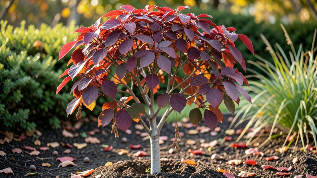 Rising Sun Redbud Tree Fall Color: When Leaves Blaze Gold Before Dropping