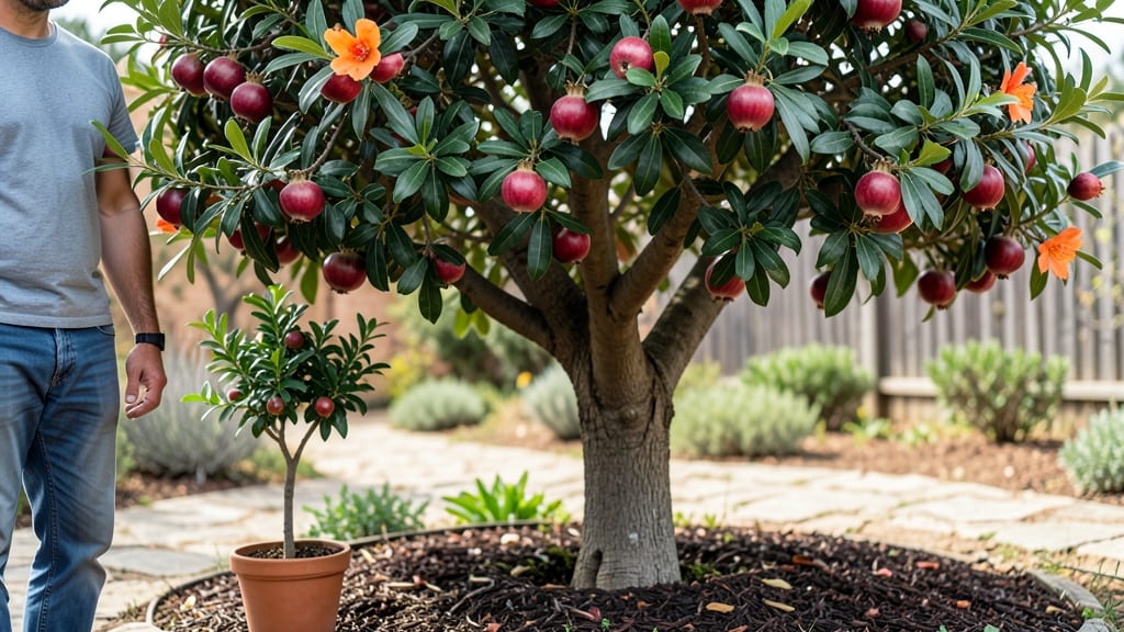 How Tall Do Pomegranate Trees Grow: Variety-Specific Heights Revealed