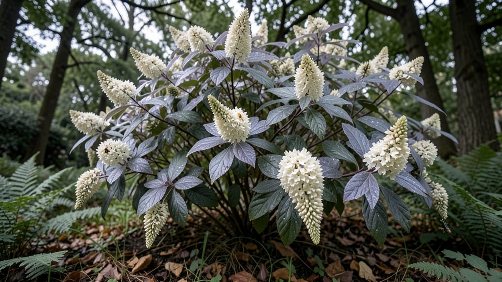 Purple Smoke Bush Clethra