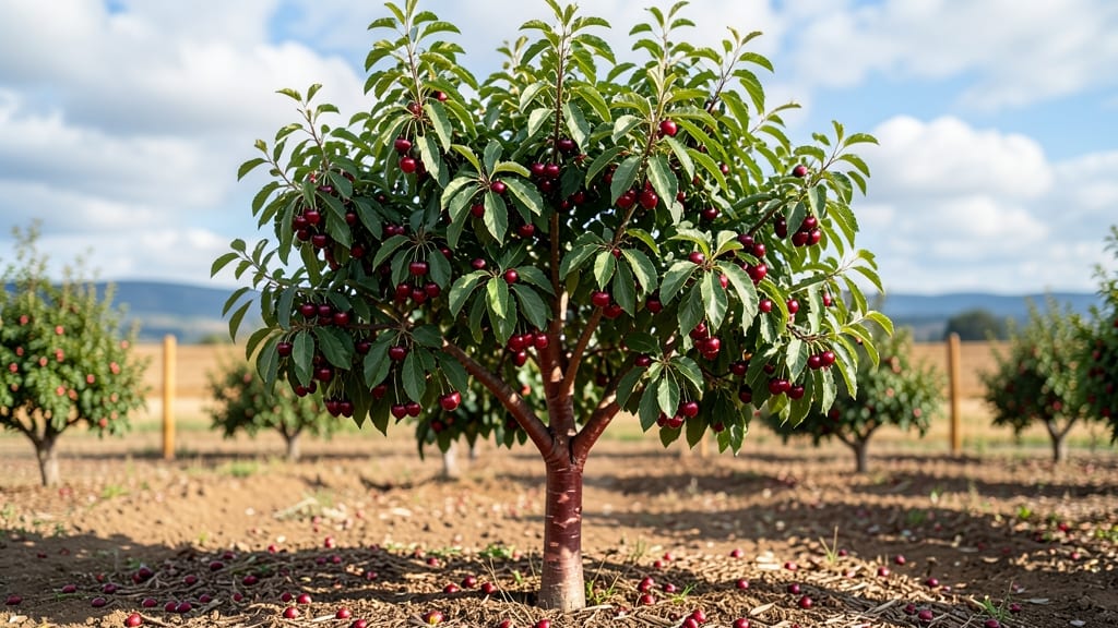 Bing Cherry Tree Height: Variety-Specific Growth Rates by Mature Stage