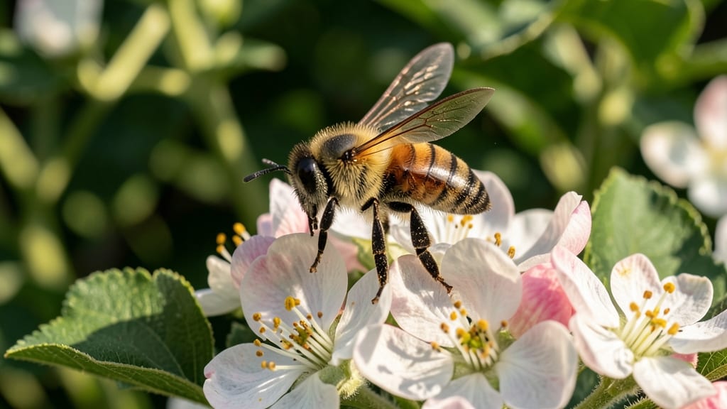 Alfalfa Leafcutter Bee (Megachile rotundata)