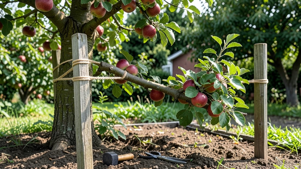 Support For Fruit Tree Branch: Structural Reinforcement Techniques for Heavy Loads