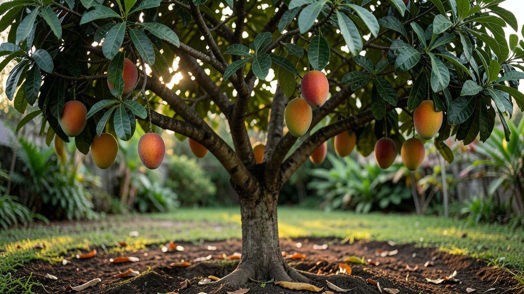 Mango Tree With Ripe Fruits: Harvesting Guide for Peak Flavor & Storage Life