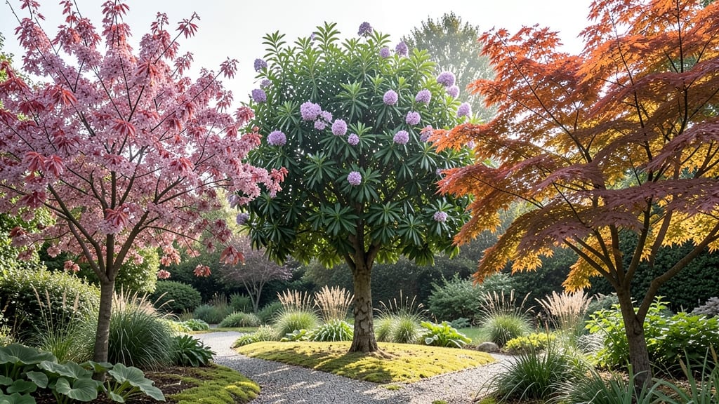 Seasonal Color Tree Triads