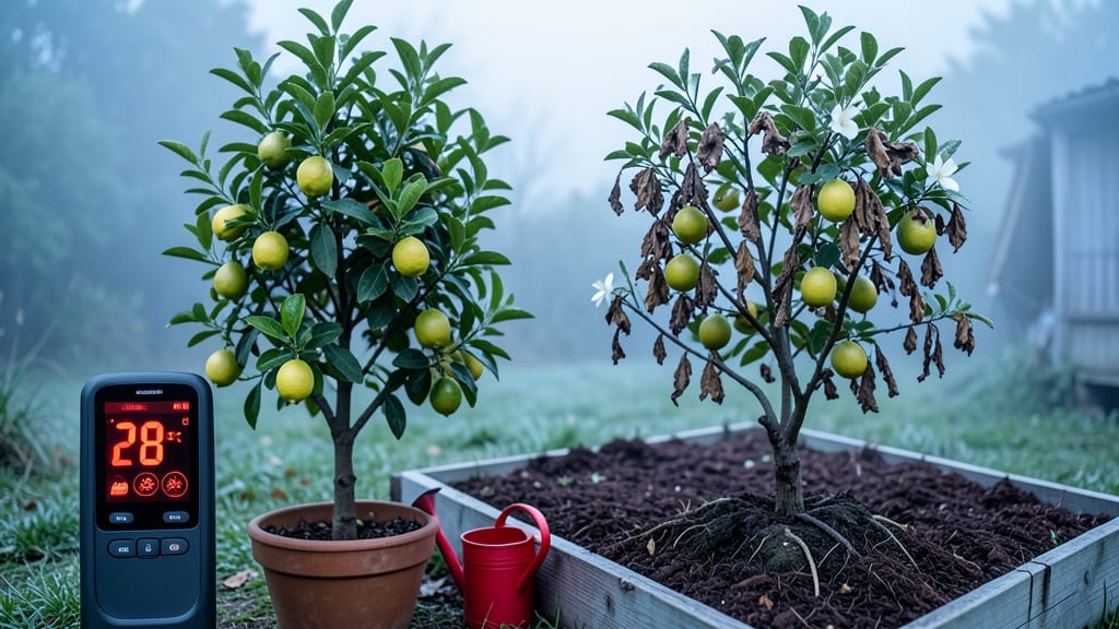 Can a Lemon Tree Survive a Freeze: Zone-Specific Damage Thresholds and Recovery Signs