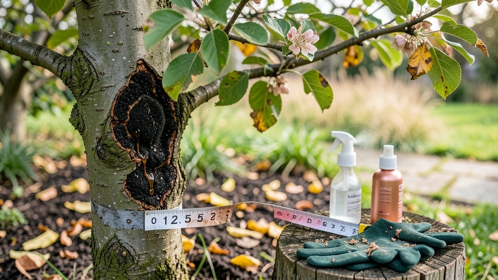 Fungus on Apple Tree Trunk: Copper Spray Cure for Black Rot Prevention