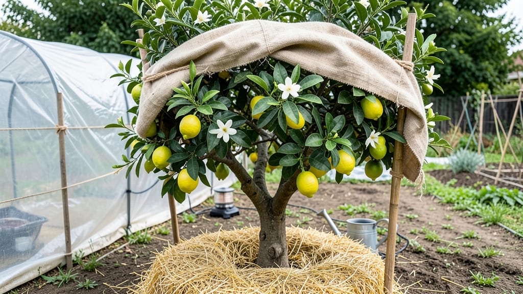 How to Protect a Lemon Tree from Frost: Layered Insulation for Year-Round Survival