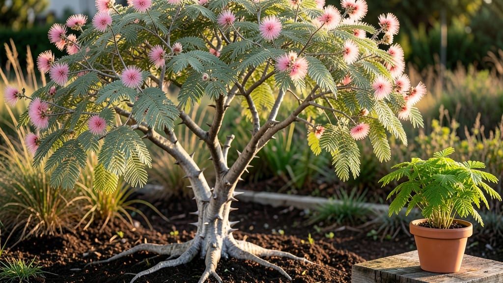 Does Mimosa Tree Have Thorns: Sharp Truth About Its Defenses and Varieties