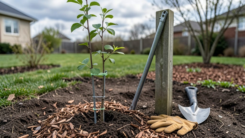Tree Stake Wire: Flexible Support for Straight, Sturdy Growth