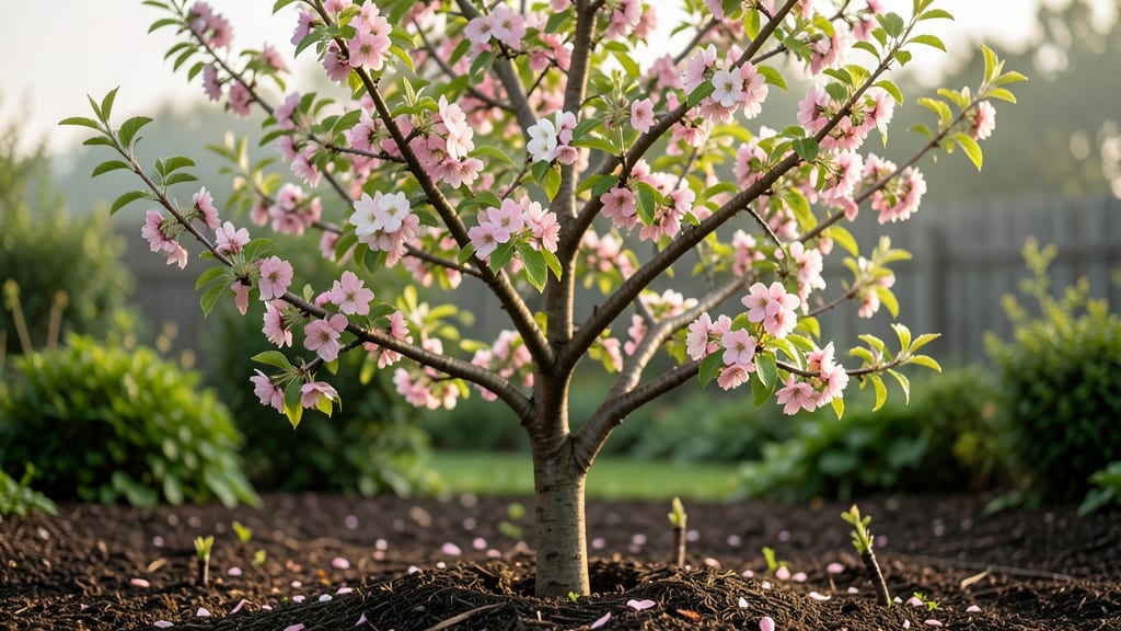Peach Tree Blossom Time: Fragrant Spring Spectacle in Full Bloom