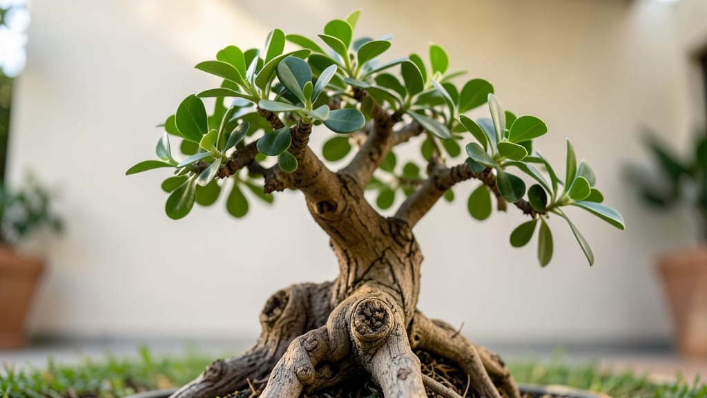 Dwarf Ficus 'Ginseng'