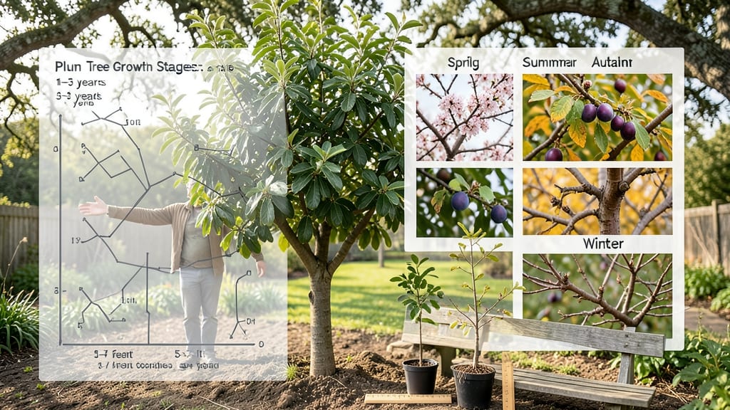 Plum Tree Growth Rate: Years to Maturity by Fastest Varieties