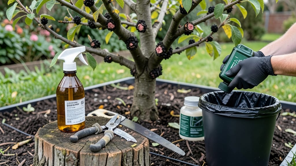 Plum Tree Black Knot Treatment: Prune and Spray Cure for Healthy Growth