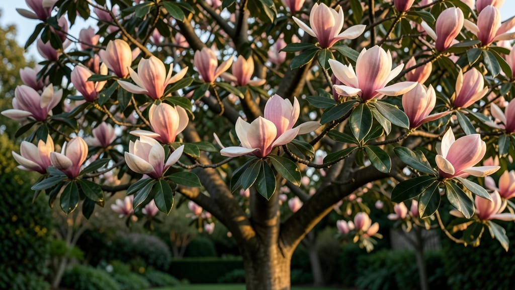 Pink Magnolia Tree