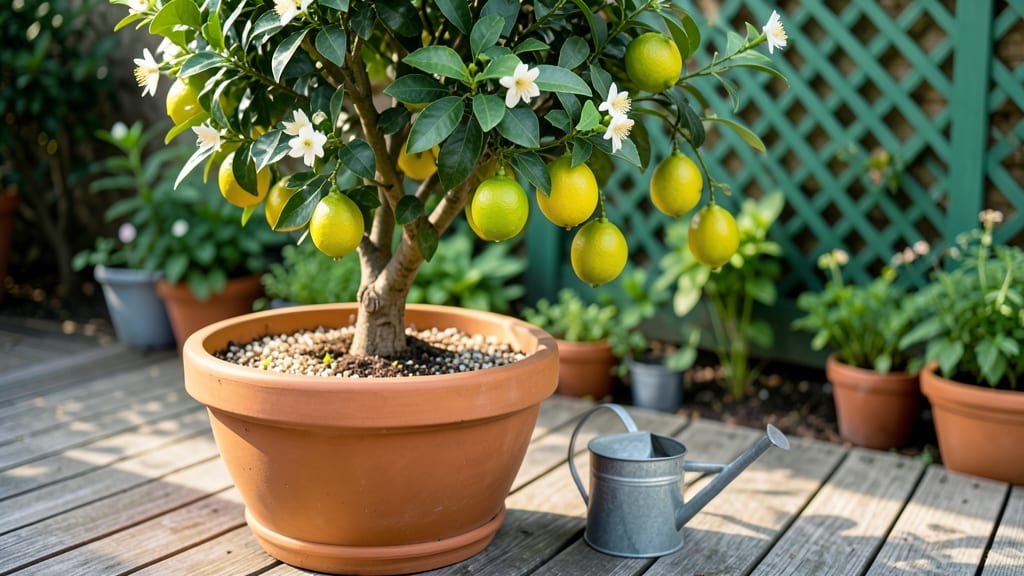 Meyer Lemon Tree Pot Size: Minimum 15-Gallon Containers for Healthy Growth