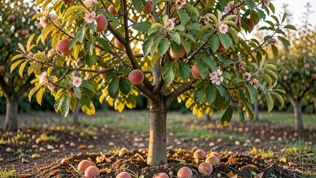 Peach Tree Dropping Fruit: Dormant Season Trimming Fix for Heavy Harvests