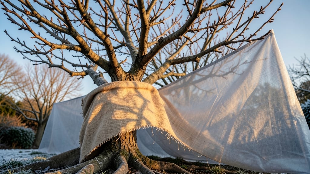Building a Tree Wrap Barrier