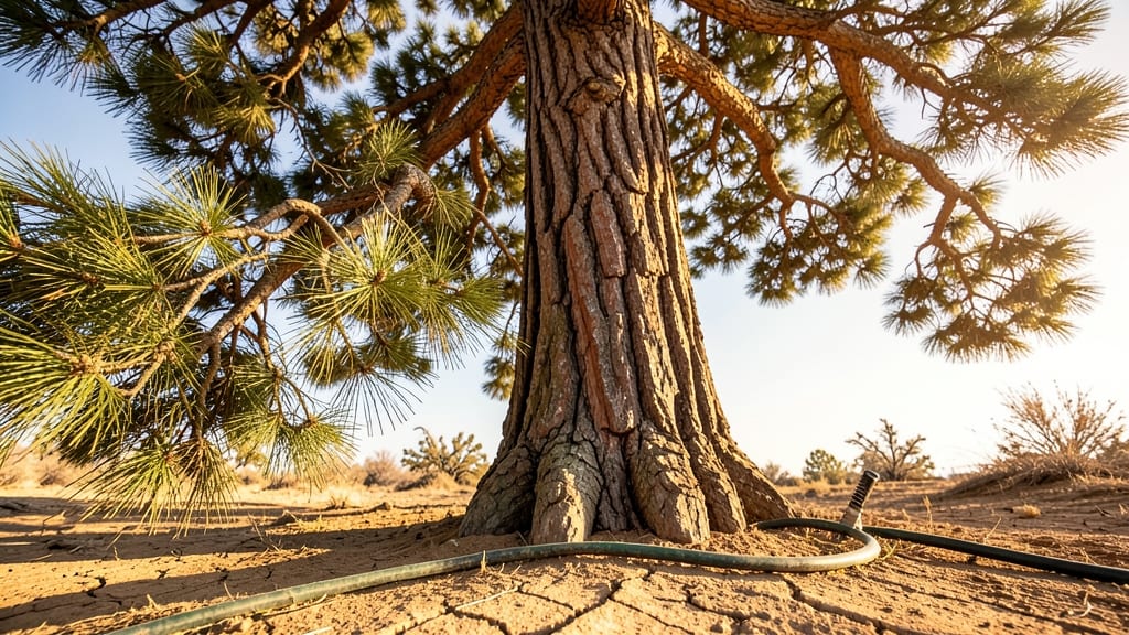 Drought-Tolerant Pine Trees Need 5-10 Minutes Biweekly