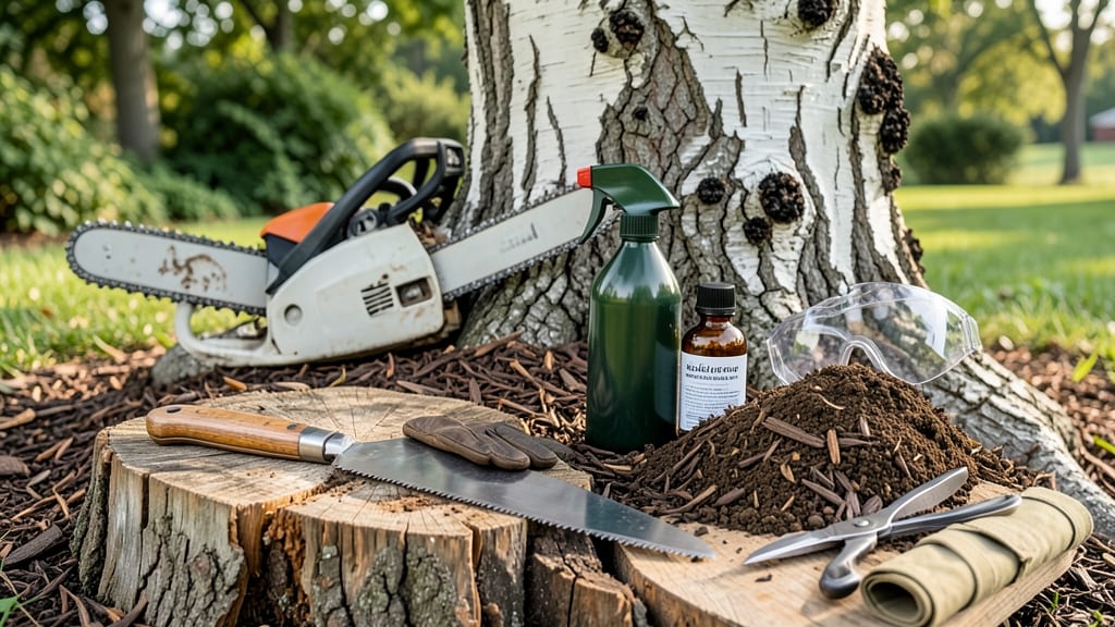 Tree Fungus Removal in Aledo: Copper Spray Cure for Stubborn Tree Spots