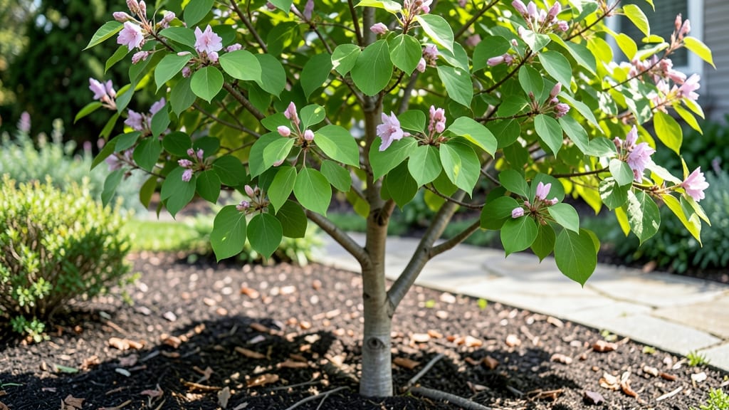 Redbud Tree With Heart-Shaped Leaves: Spring's Blush Blooms and Year-Round Grace