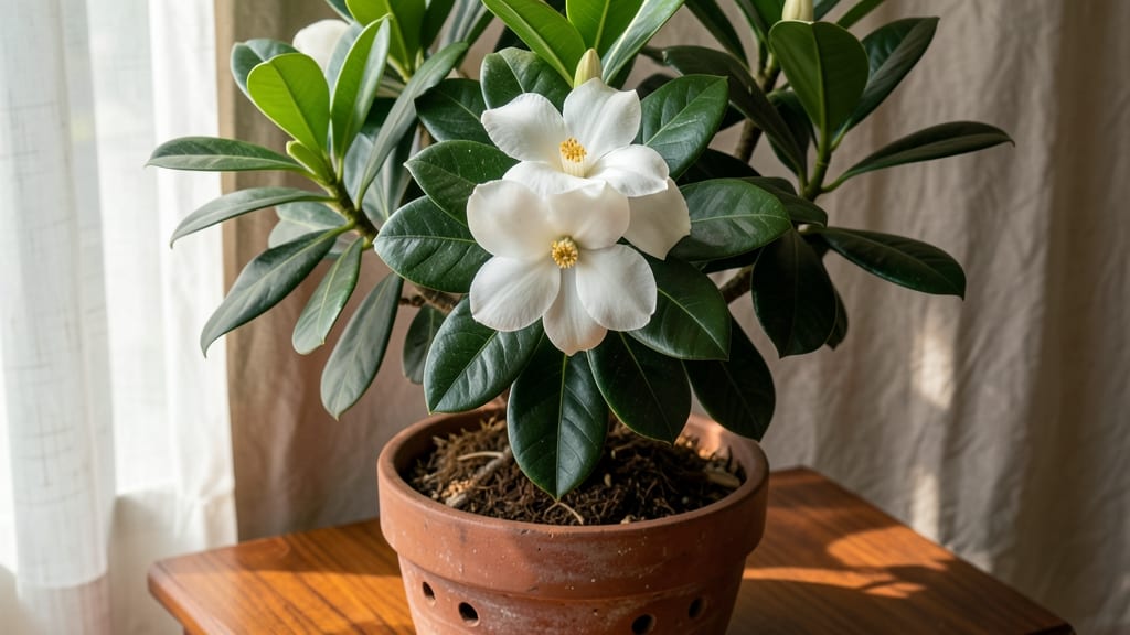 Gardenia Tree in Pot: Dwarf Variety Care for Balcony Blooms