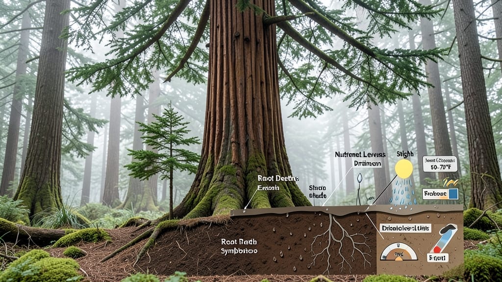 What Factors Might Affect How Tall a Coast Redwood Tree Can Grow?: Soil, Climate, and Competition Insights