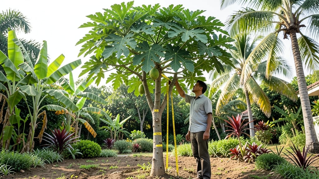 How Tall Can a Papaya Tree Grow: Sky-High Limits by Variety and Climate