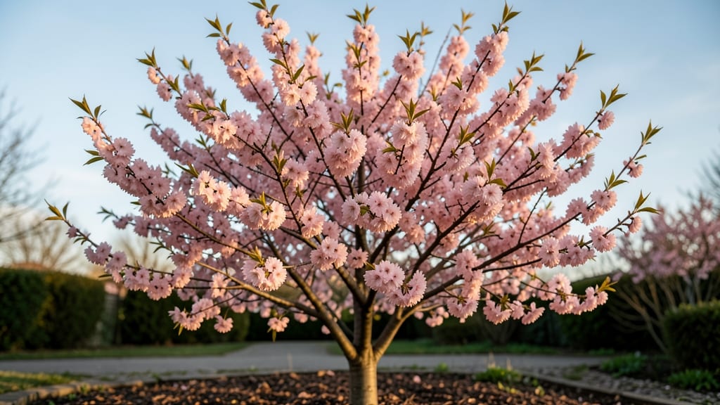 Pink Flowering Cherry Tree