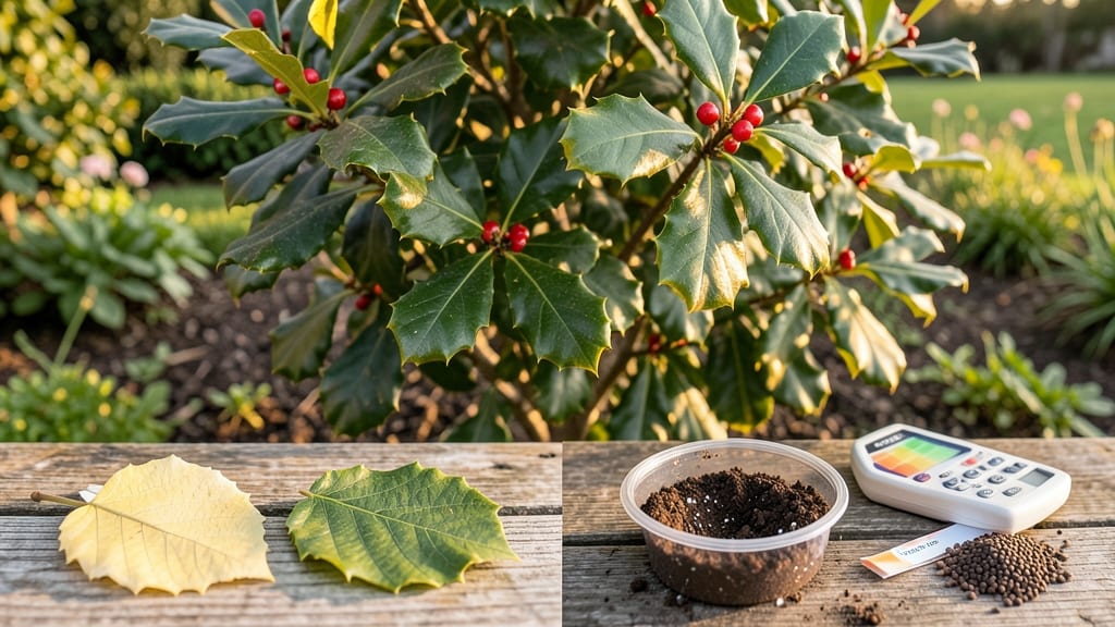 Holly Tree Yellow Leaves: Diagnose and Fix Fungal Spot Fast