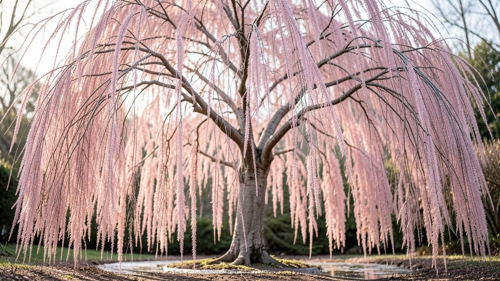 Pink Weeping Willow Tree
