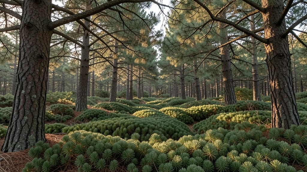 10 Pine Tree Ground Covers: Shade-Loving Plants That Thrive Under Evergreens