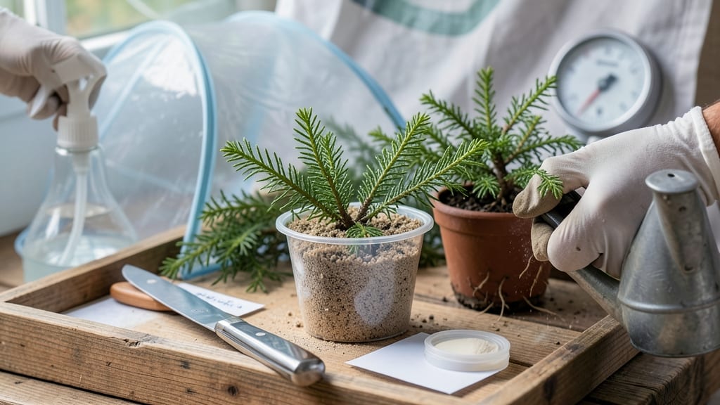 Juniper Tree Propagation: Fastest Root Growth in 8 Weeks