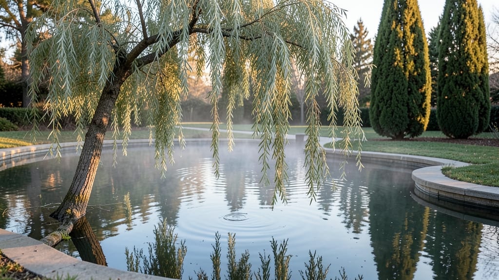 Water Feature Accent Trees