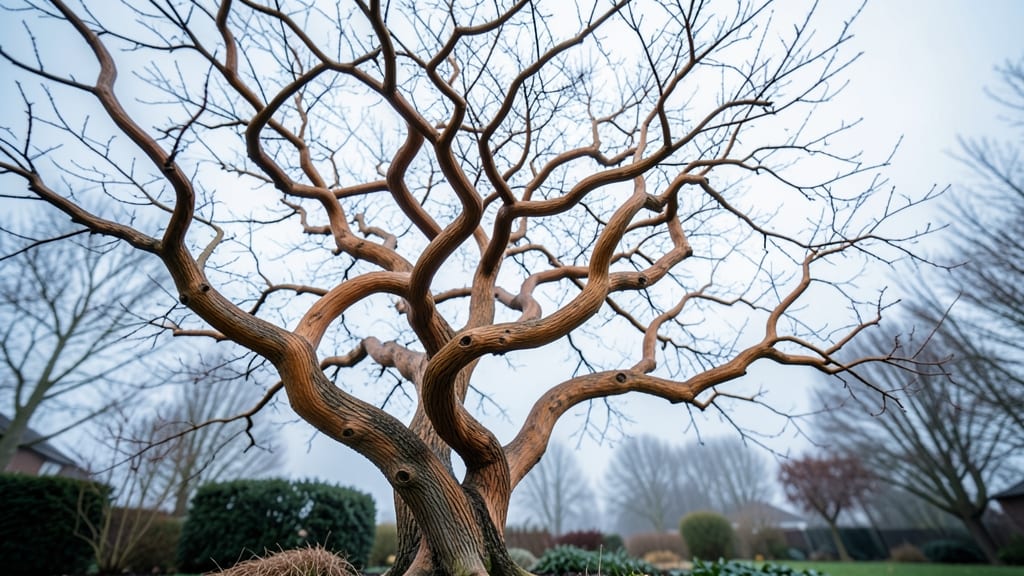 Corkscrew Hazel 'Contorta'