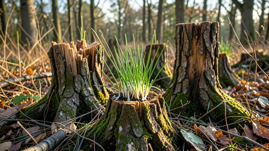 Coppicing for Multi-Stemmed Woodland Beauty