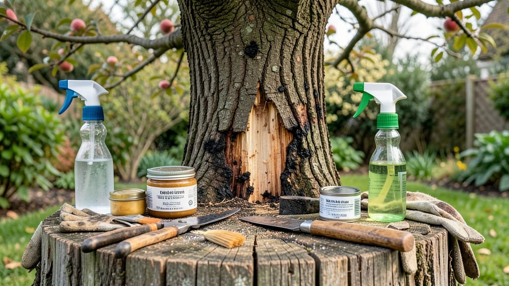 Tree Bark Damage Fix: Scab and Blight Rescue for Healthy Trees