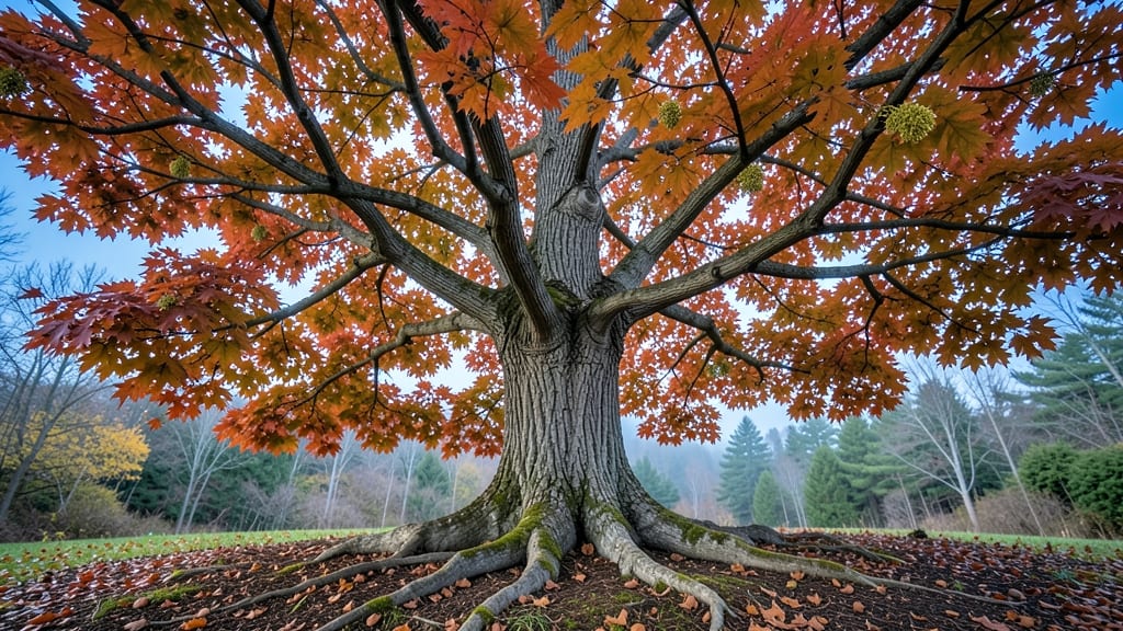 Picture of Tree with Roots and Branches: Root-to-Crown Balance for Structural Strength