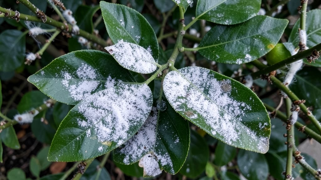 Sooty Mold from Honeydew-Secreting Pests